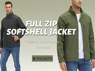 Giacca softshell da uomo: impermeabile, traspirante e personalizzabile.