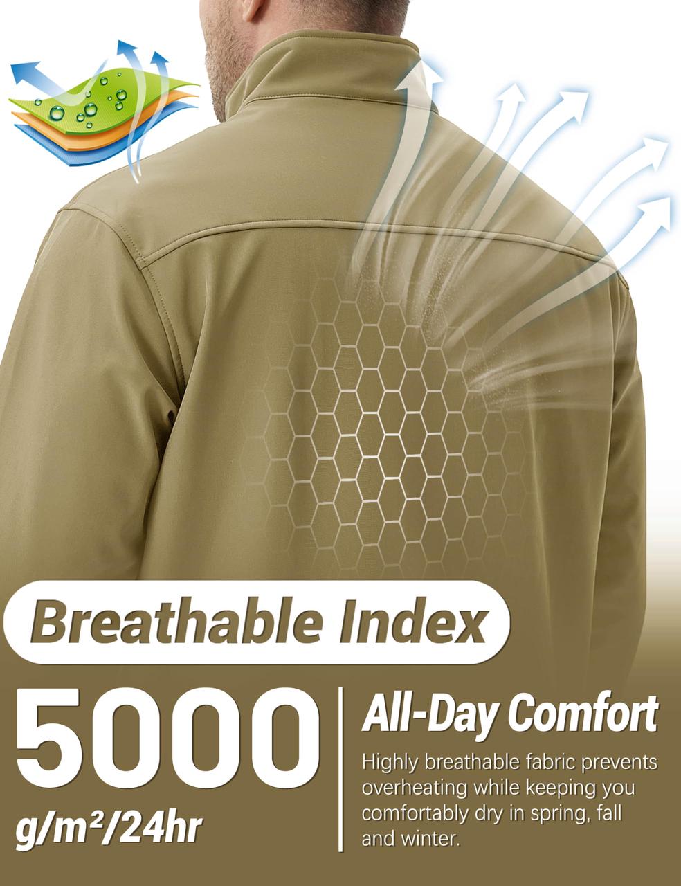 breathable outdoor jacket 