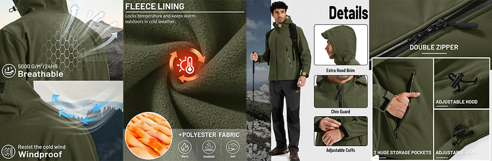 waterproof work jacket